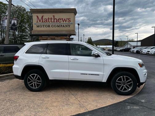 Bright White Clearcoat 2021 Jeep Grand Cherokee Limited
