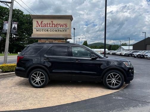Agate Black Metallic 2019 Ford Explorer Sport