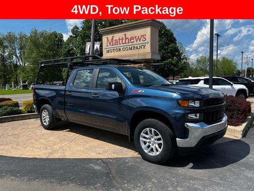 Northsky Blue Metallic 2019 Chevrolet Silverado 1500 WT