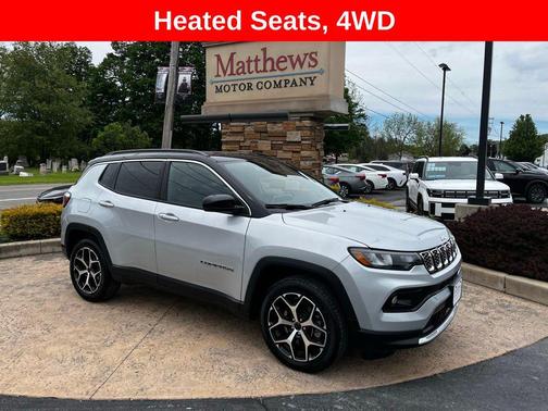 Silver Zynith Metallic Clearcoat 2025 Jeep Compass Limited