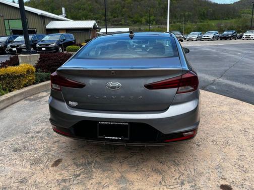Machine Gray 2019 Hyundai ELANTRA SEL