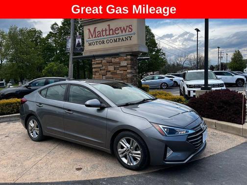 Machine Gray 2019 Hyundai ELANTRA SEL