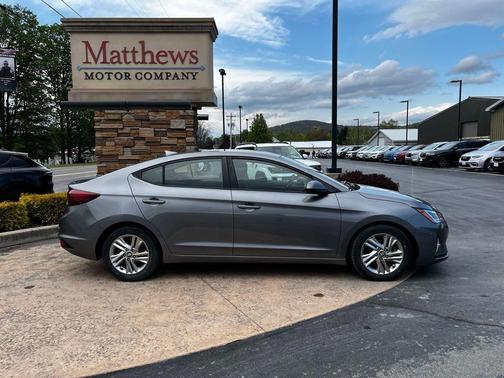Machine Gray 2019 Hyundai ELANTRA SEL