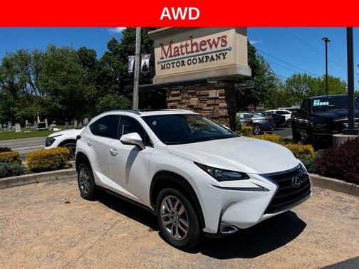 White Pearl 2015 Lexus NX 200t Base