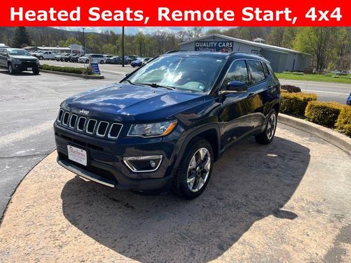 Jazz Blue Pearlcoat 2018 Jeep Compass Limited