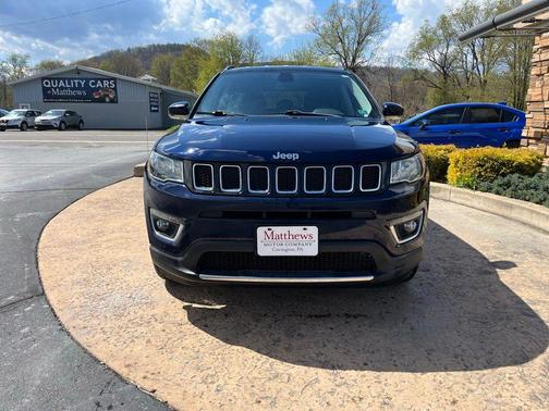 Jazz Blue Pearlcoat 2018 Jeep Compass Limited