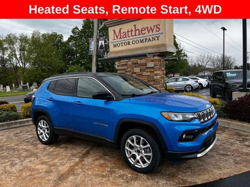 Hydro Blue Pearlcoat 2025 Jeep Compass Limited