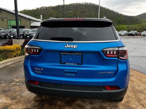 Hydro Blue Pearlcoat 2025 Jeep Compass Limited