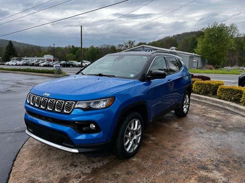Hydro Blue Pearlcoat 2025 Jeep Compass Limited