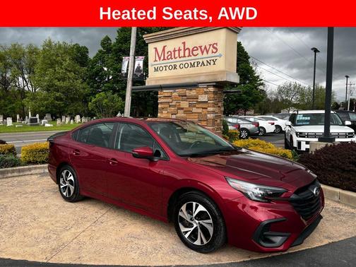 Crimson Red Pearl 2023 Subaru Legacy Premium