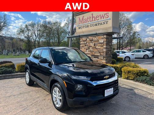 Mosaic Black Metallic 2022 Chevrolet Trailblazer LS