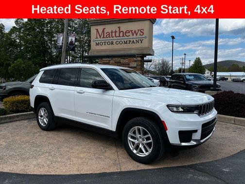 Bright White Clearcoat 2022 Jeep Grand Cherokee L Laredo