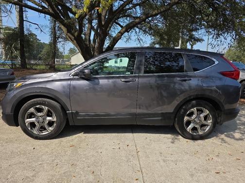 Gray 2019 Honda CR-V EX