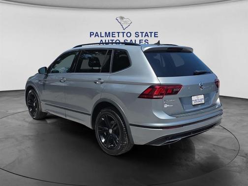 Pyrite Silver Metallic 2019 Volkswagen Tiguan 2.0T SEL R-Line Black
