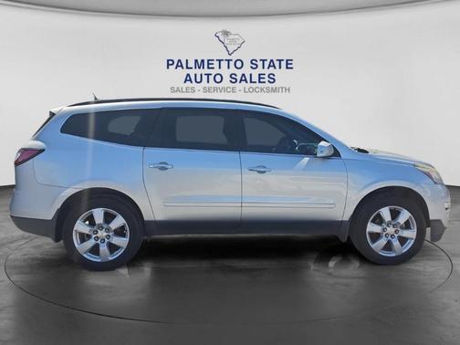 Silver 2017 Chevrolet Traverse 1LT