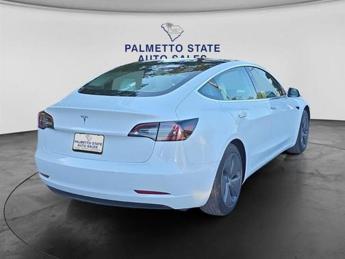 White 2019 Tesla Model 3 Mid Range
