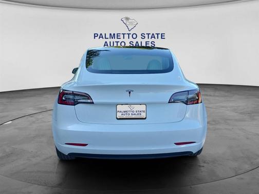 White 2019 Tesla Model 3 Mid Range