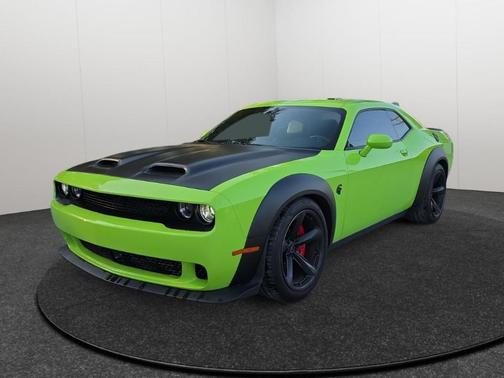Green 2023 Dodge Challenger SRT Hellcat