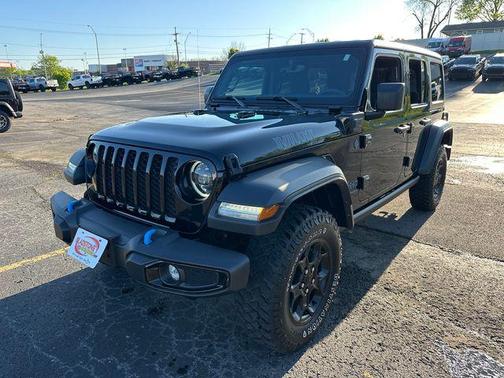 Black Clearcoat 2023 Jeep Wrangler 4xe Willys