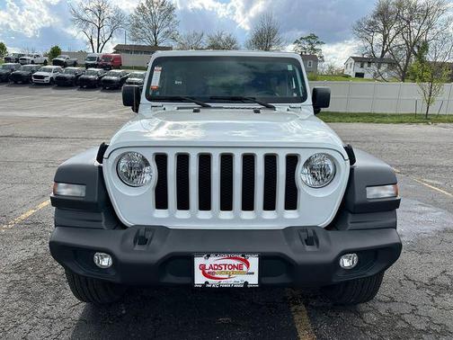 Bright White Clearcoat 2023 Jeep Wrangler Sport S