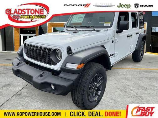 White 2026 Jeep Wrangler Sport S