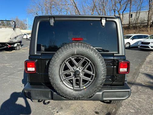 Black 2026 Jeep Wrangler Sport S