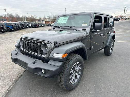 Gray 2026 Jeep Wrangler Sport S