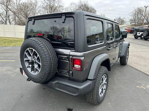 Gray 2026 Jeep Wrangler Sport S
