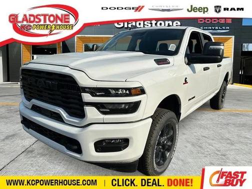 White 2026 RAM 2500 Big Horn Crew Cab 4x4 6'4' Box