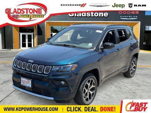 Blue 2026 Jeep Compass Limited