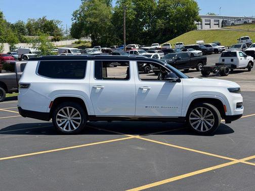 Bright White Clearcoat 2024 Jeep Grand Wagoneer L 4x4