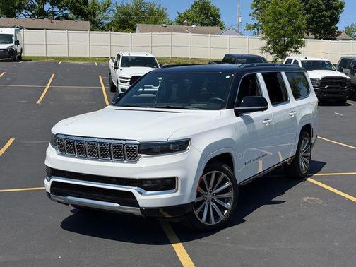 Bright White Clearcoat 2024 Jeep Grand Wagoneer L 4x4