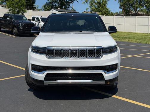 Bright White Clearcoat 2024 Jeep Grand Wagoneer L 4x4