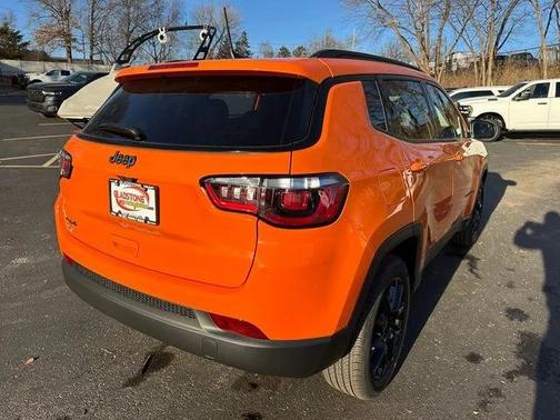 Orange 2026 Jeep Compass Latitude