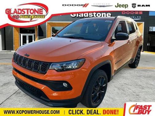 Orange 2026 Jeep Compass Latitude