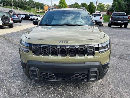 Green 2026 Jeep Cherokee Laredo 4x4