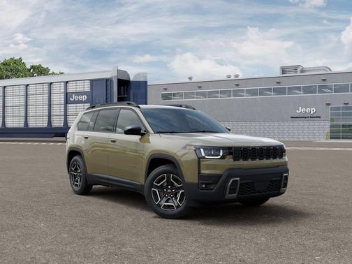 Green 2026 Jeep Cherokee Laredo 4x4