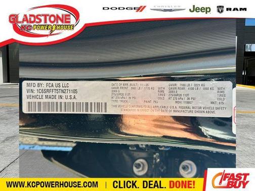 2026 RAM 1500 Big Horn/Lone Star