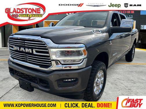 Granite Crystal Metallic Clearcoat 2024 RAM 2500 Laramie Crew Cab 4x4 6'4' Box