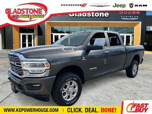 Granite Crystal Metallic Clearcoat 2024 RAM 2500 Laramie Crew Cab 4x4 6'4' Box