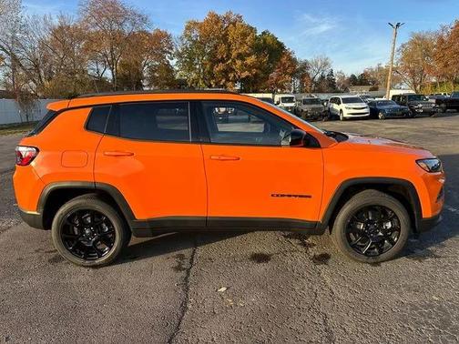 Orange 2026 Jeep Compass Latitude