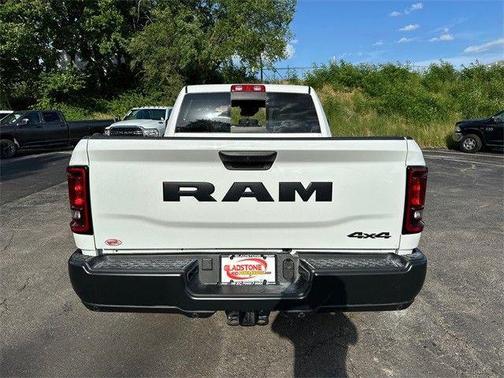 White 2025 RAM 2500 Tradesman Crew Cab 4x4 6'4' Box