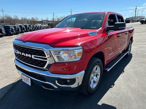 Flame Red Clearcoat 2024 RAM 1500 Big Horn/Lone Star