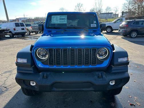 Blue 2026 Jeep Wrangler Sport S
