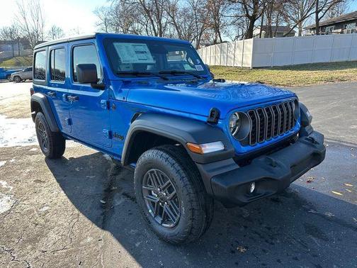 Blue 2026 Jeep Wrangler Sport S