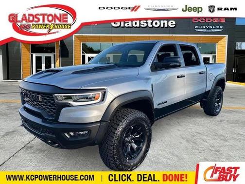 Silver 2026 RAM 1500 RHO Crew Cab 4x4 5'7' Box