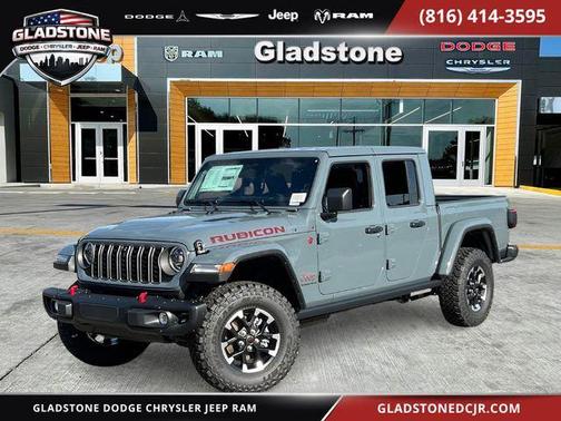 Gray 2026 Jeep Gladiator Rubicon