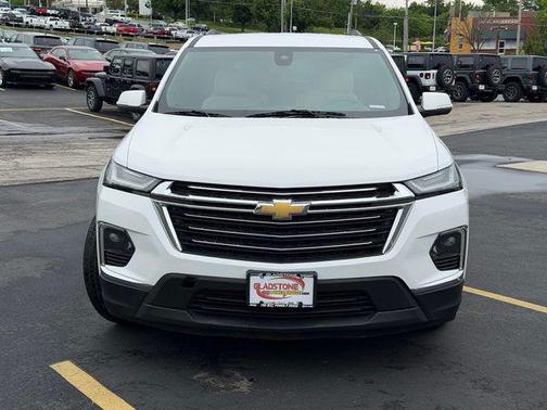 Summit White 2023 Chevrolet Traverse LT Leather