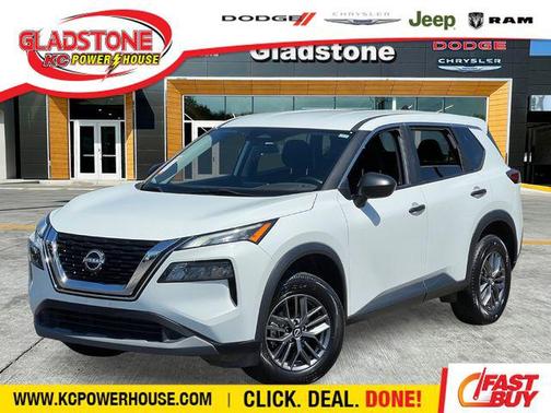Glacier White 2023 Nissan Rogue S