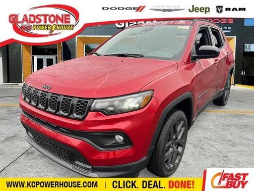 Red 2026 Jeep Compass Latitude